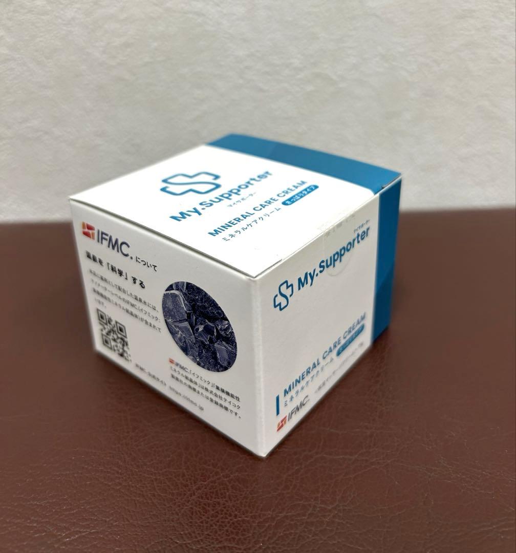 bkaq ミネラルケアクリーム 6個+サポーターセット