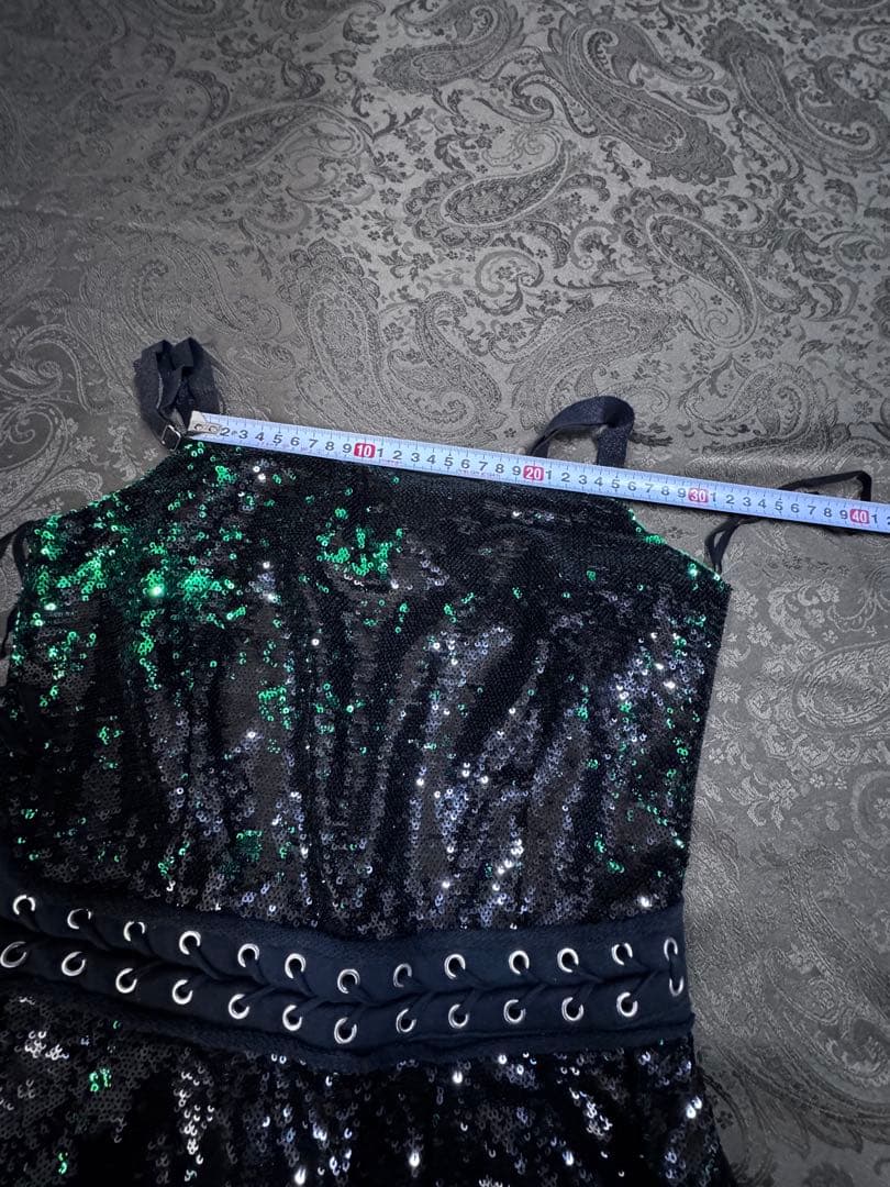 お値下げ中【新品未使用タグ付き】DIESEL総スパンコール ドレス／ワンピース