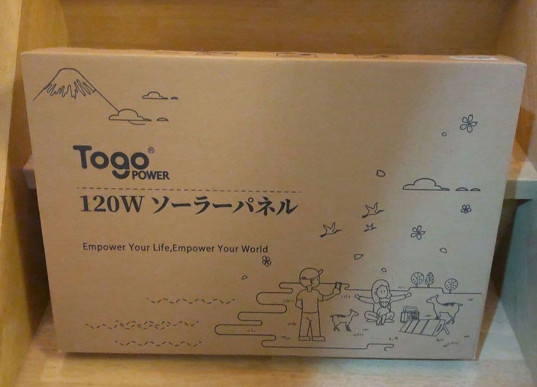 未使用品 ソーラーパネルTogoPower120W