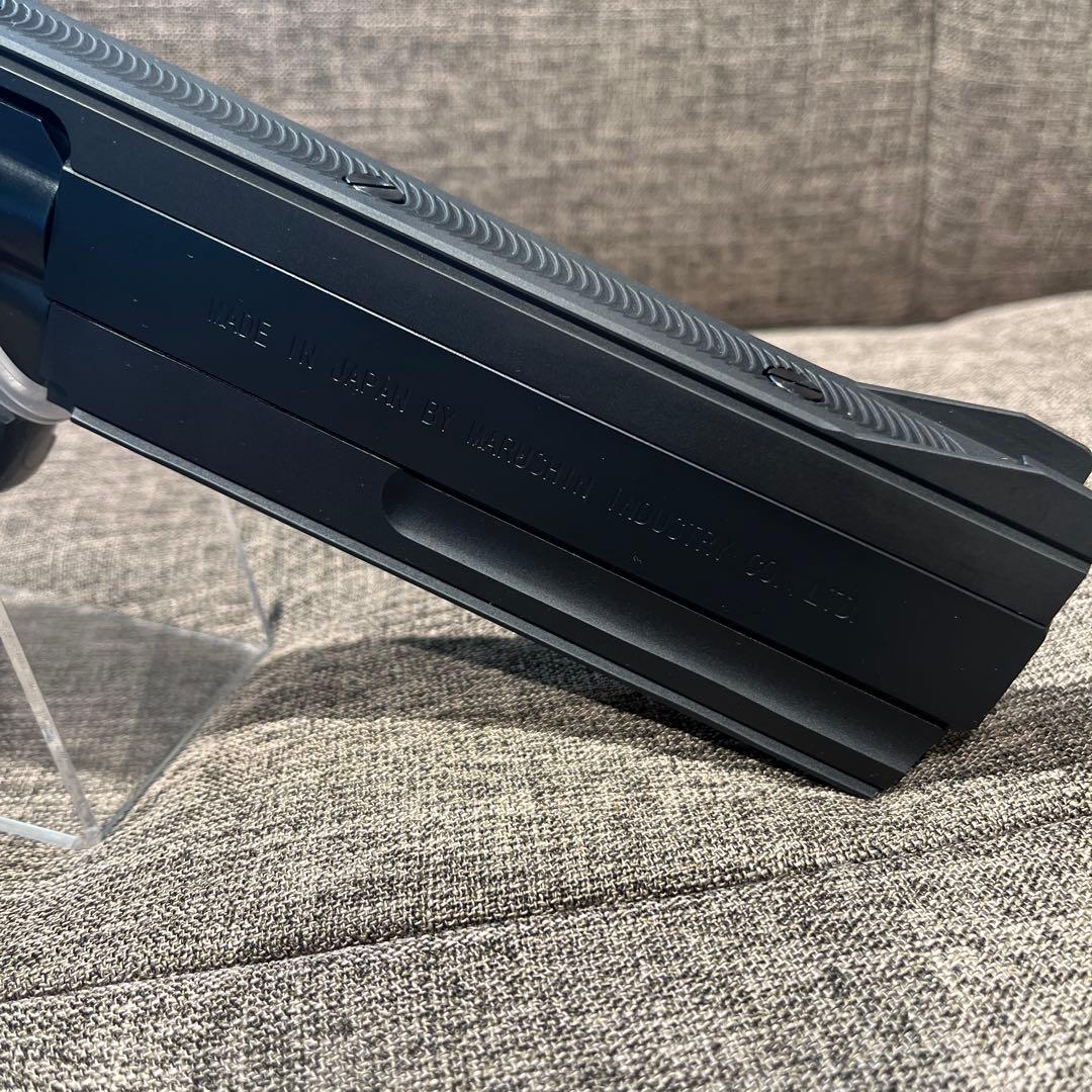 マルシン コンストリクター マットブラックABS 木製グリップ リボルバ