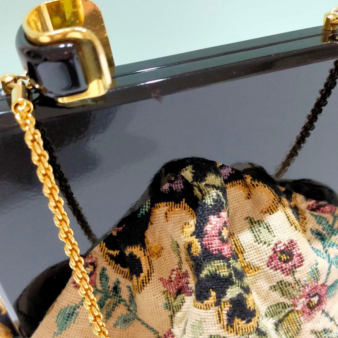 BACK HAVSEN バックハウゼン　ゴブラン織　ミニバッグ　パーティーバッグ