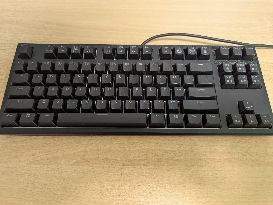 東プレ REALFORCE RGB TKL 英語キーボード