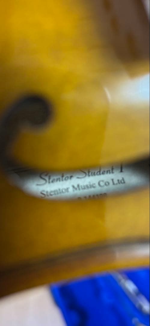 【希少品】ケース付きStentor student 1/2子供用 バイオリン