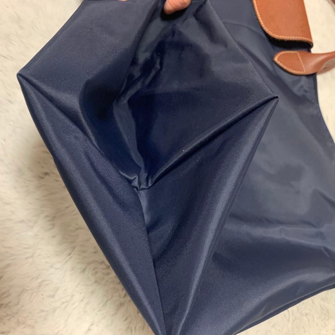 ロンシャン　LONGCHAMP ルプリアージュ　トラベルバッグ　ネイビー　旅行