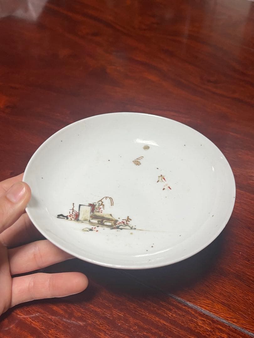 古九谷　色絵　金銀彩　窯傷完品　初期伊万里　柿右衛門　古伊万里　福徳コレクション