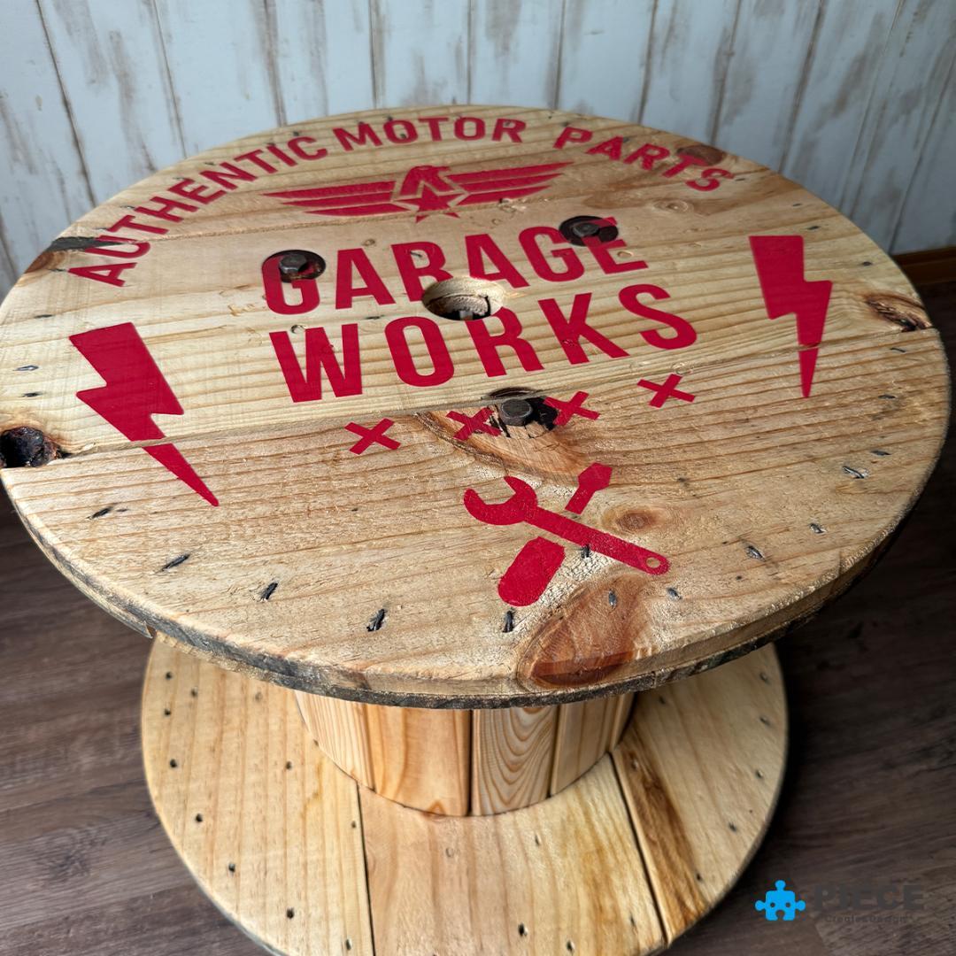 ケーブルドラム 電線ドラム テーブル アメリカン インテリア ガレージ GW②