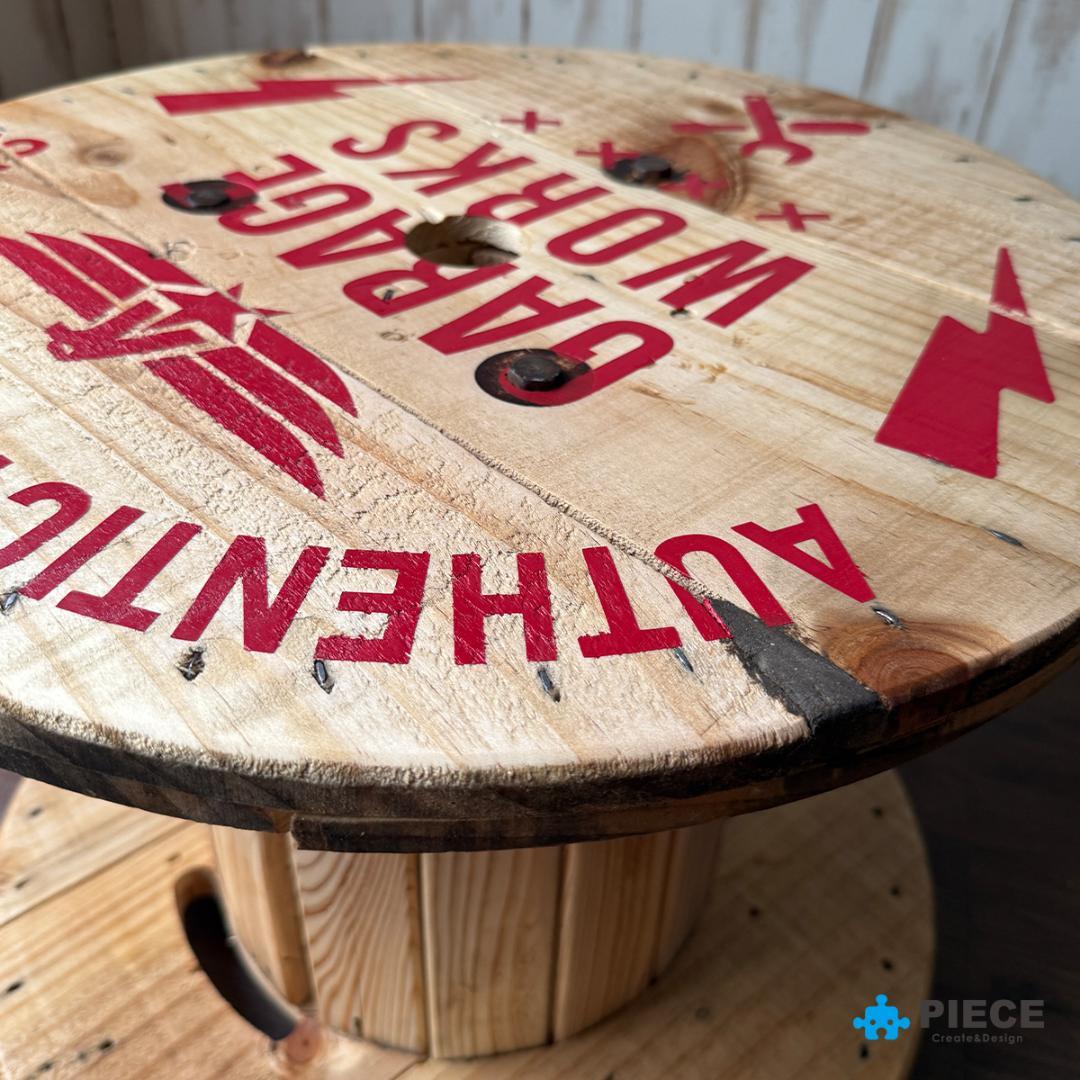 ケーブルドラム 電線ドラム テーブル アメリカン インテリア ガレージ GW②