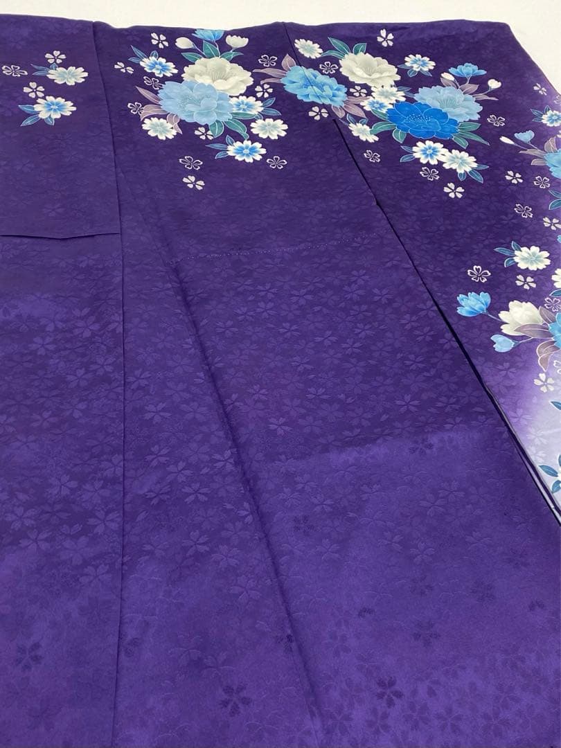 振袖 豪華 銀彩 紋意匠 身丈169cm 撥水加工済