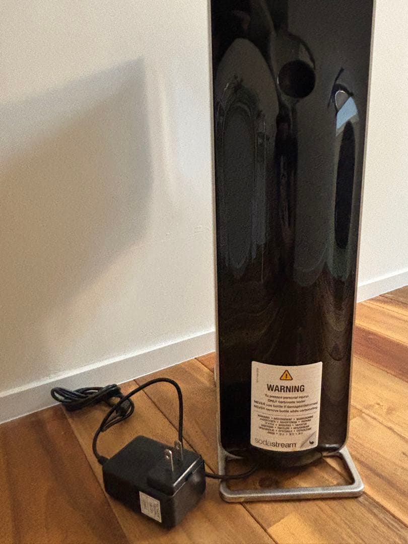 SodaStream ソーダストリーム PWR-001 炭酸　ブラック