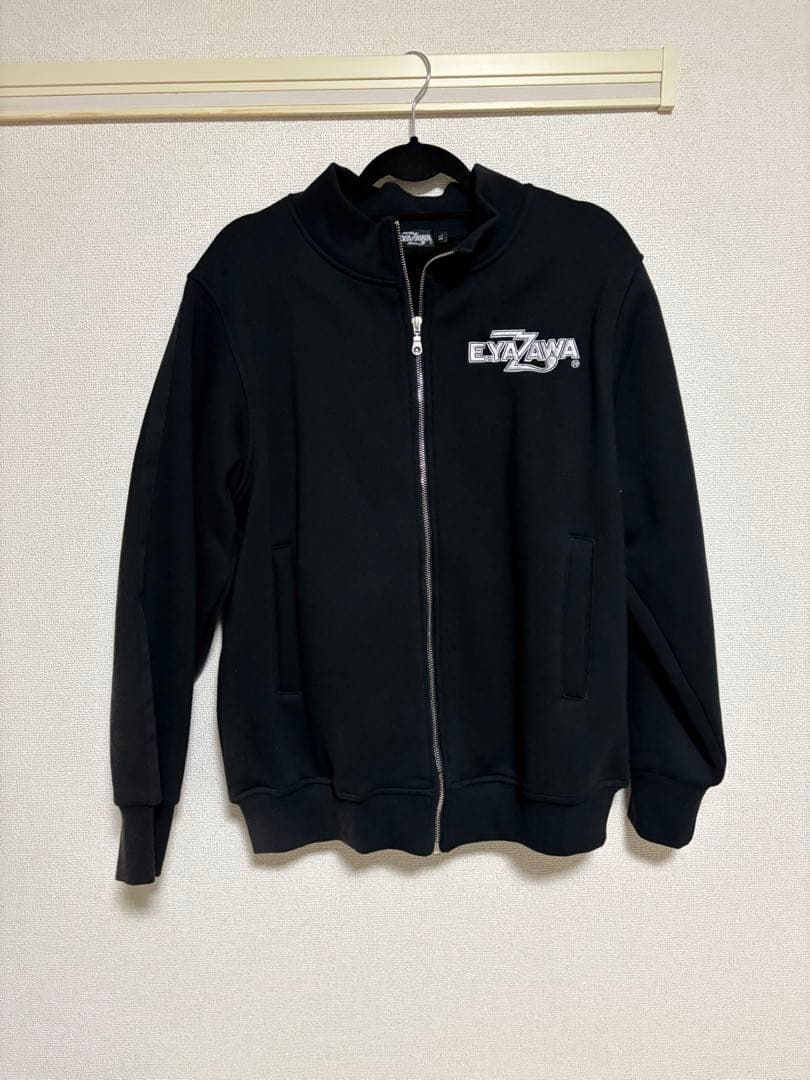 E.YAZAWA ブラック ジップアップ ジャケット パーカー XLサイズ