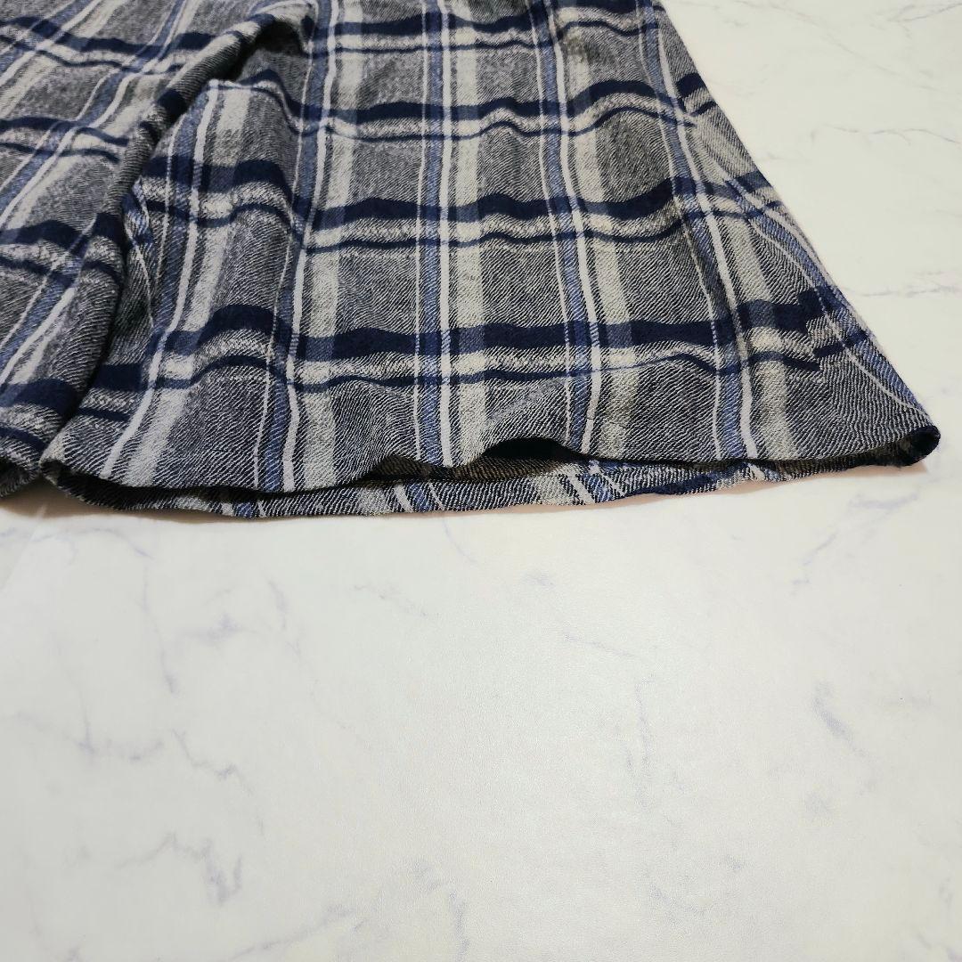 ワイズ　サルエルパンツ　アシンメトリー　チェック　変形　ワイド　ヨウジヤマモト