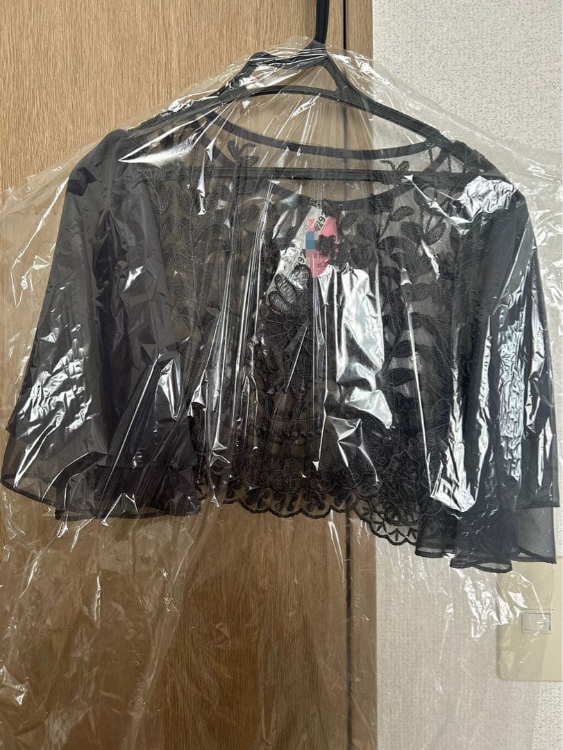 niana リーフ刺繍レースブラウスキャミワンピースセット M