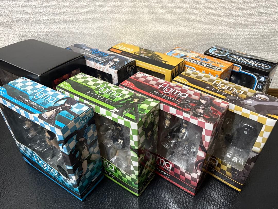 ブラックロックシューター figma 9体まとめ