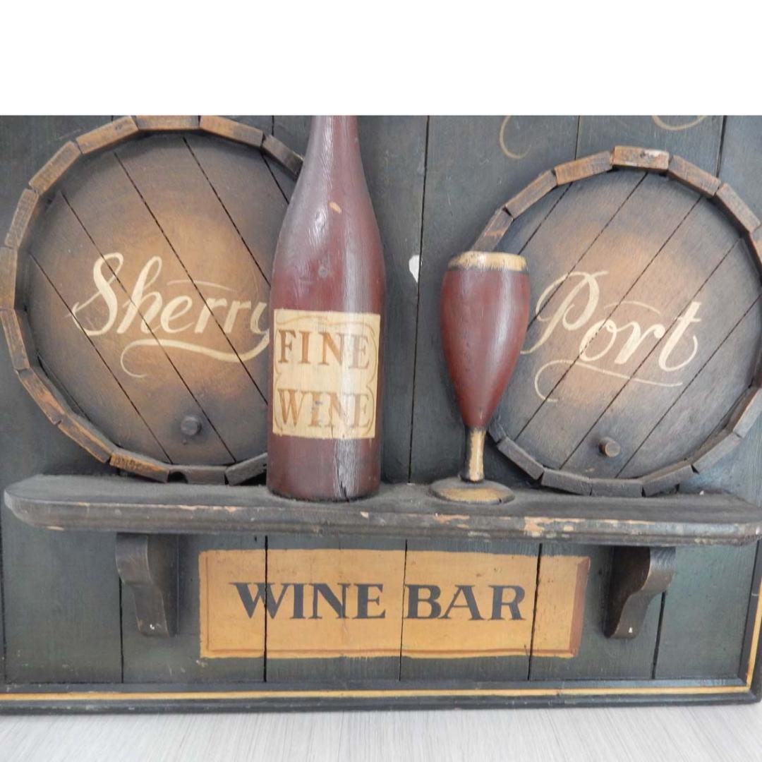 ★特別値下★ ヴィンテージ木製看板　アンティーク 骨董