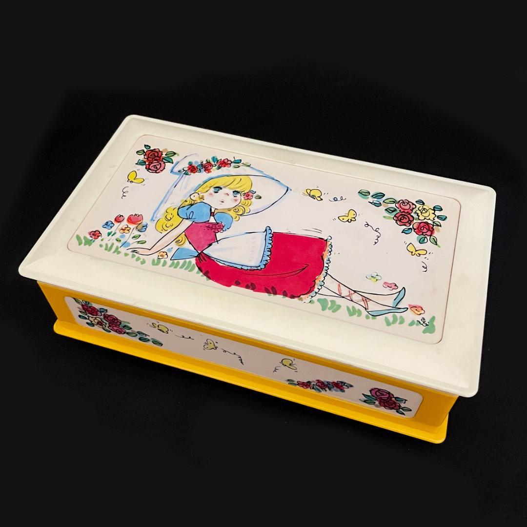 当時物！水森亜土 バレリーナが躍るオルゴール（動作品）七ツの子