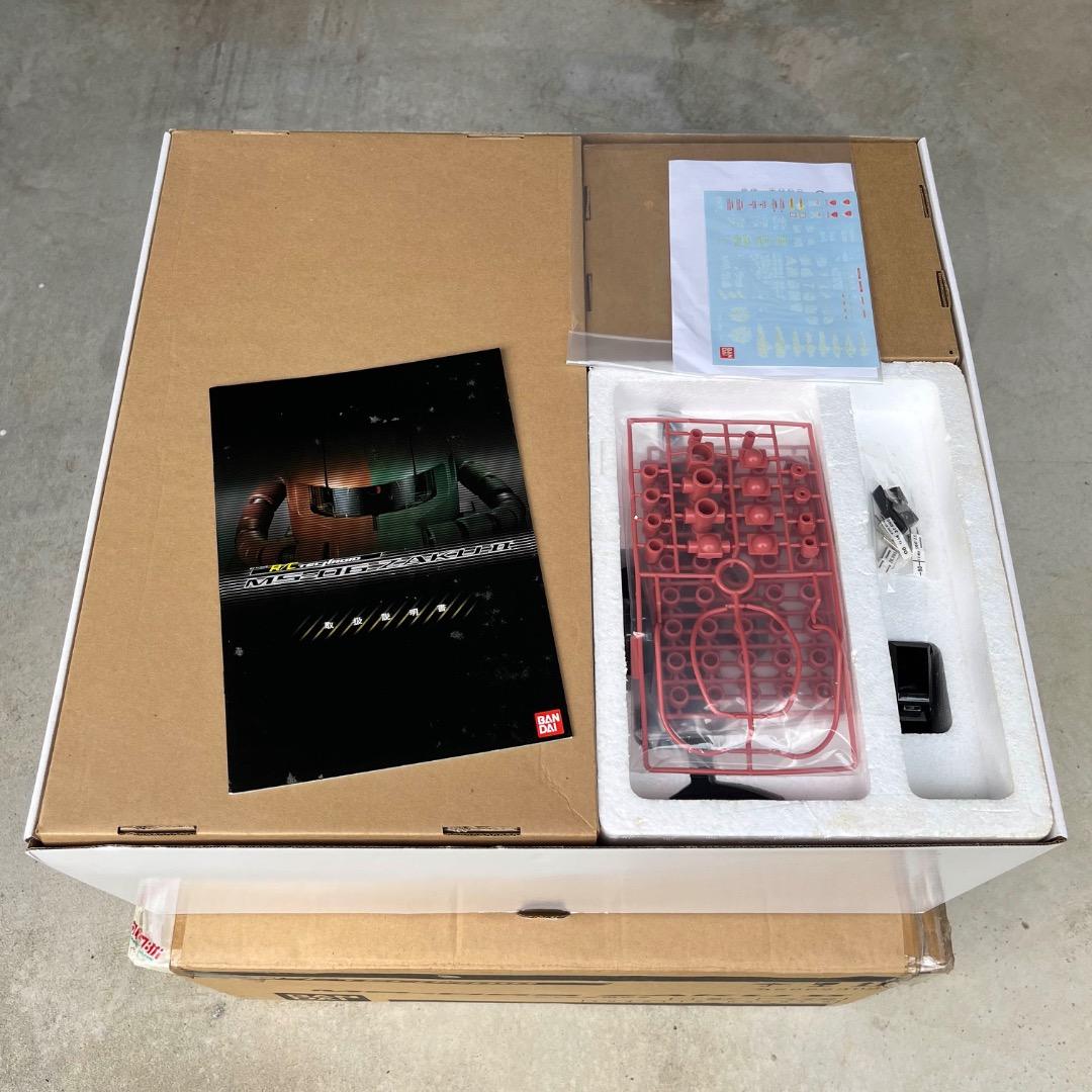 BANDAI R/Cテックロイド MS-06S ZAKUⅡ シャア専用ザク