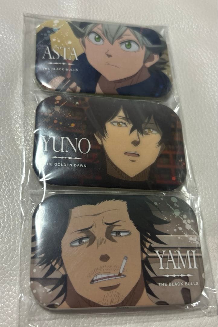 ブラッククローバー　ジャンプフェス　JF2018 まるかくカンバッジ