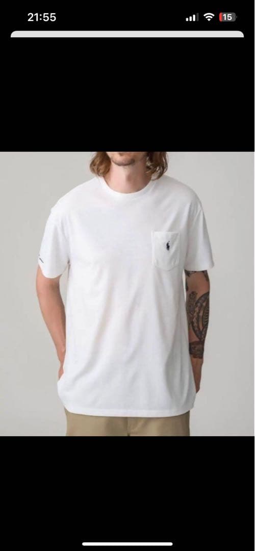 ラルフローレン ロンハーマン別注 限定Tシャツ　サイズL