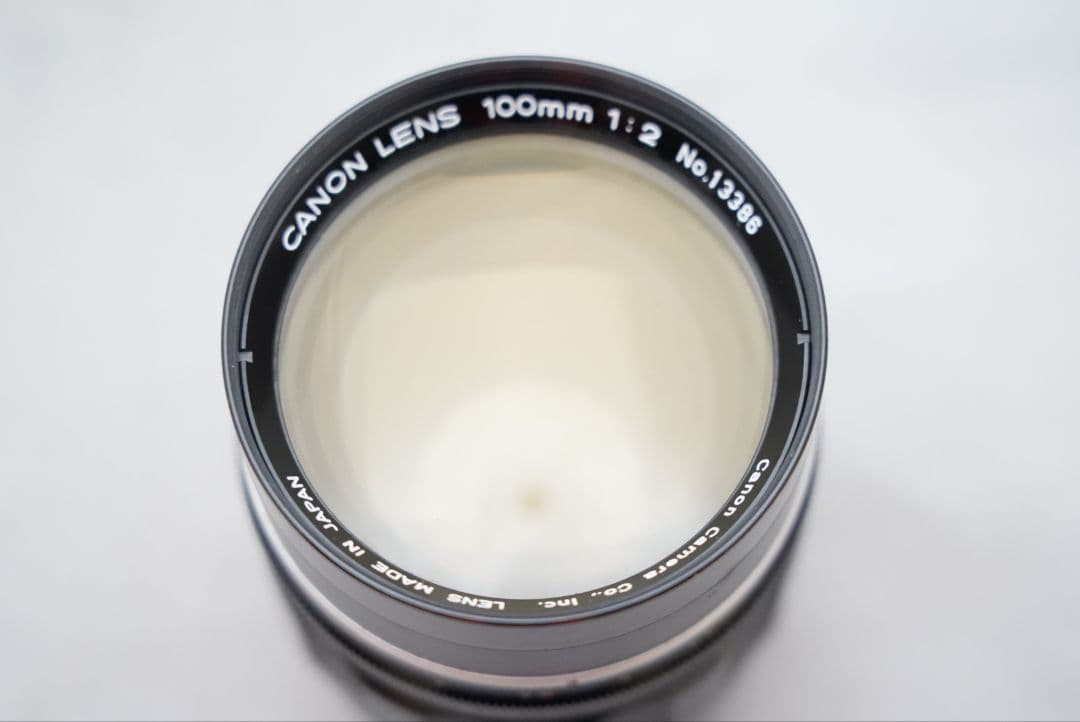 ☆作例あり☆ キャノン レンズ 100㎜ F=1:2　No.13386 L39