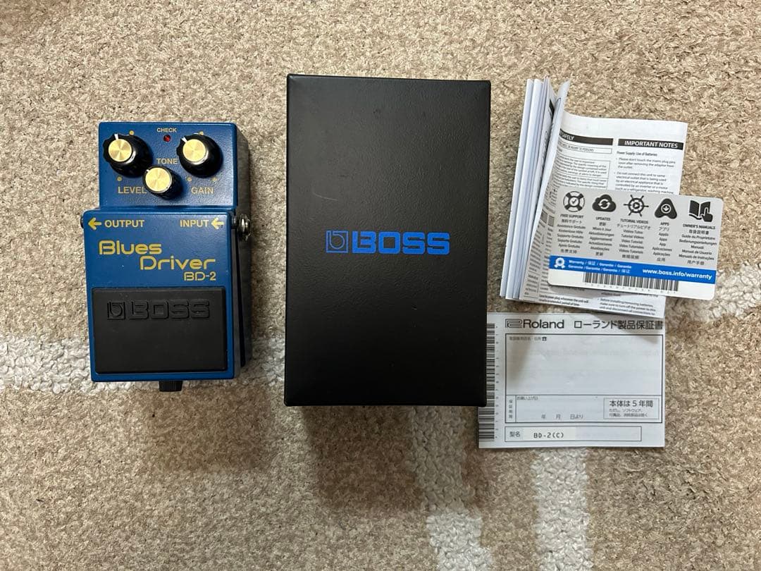 Blues D 美品 箱・説明書あり