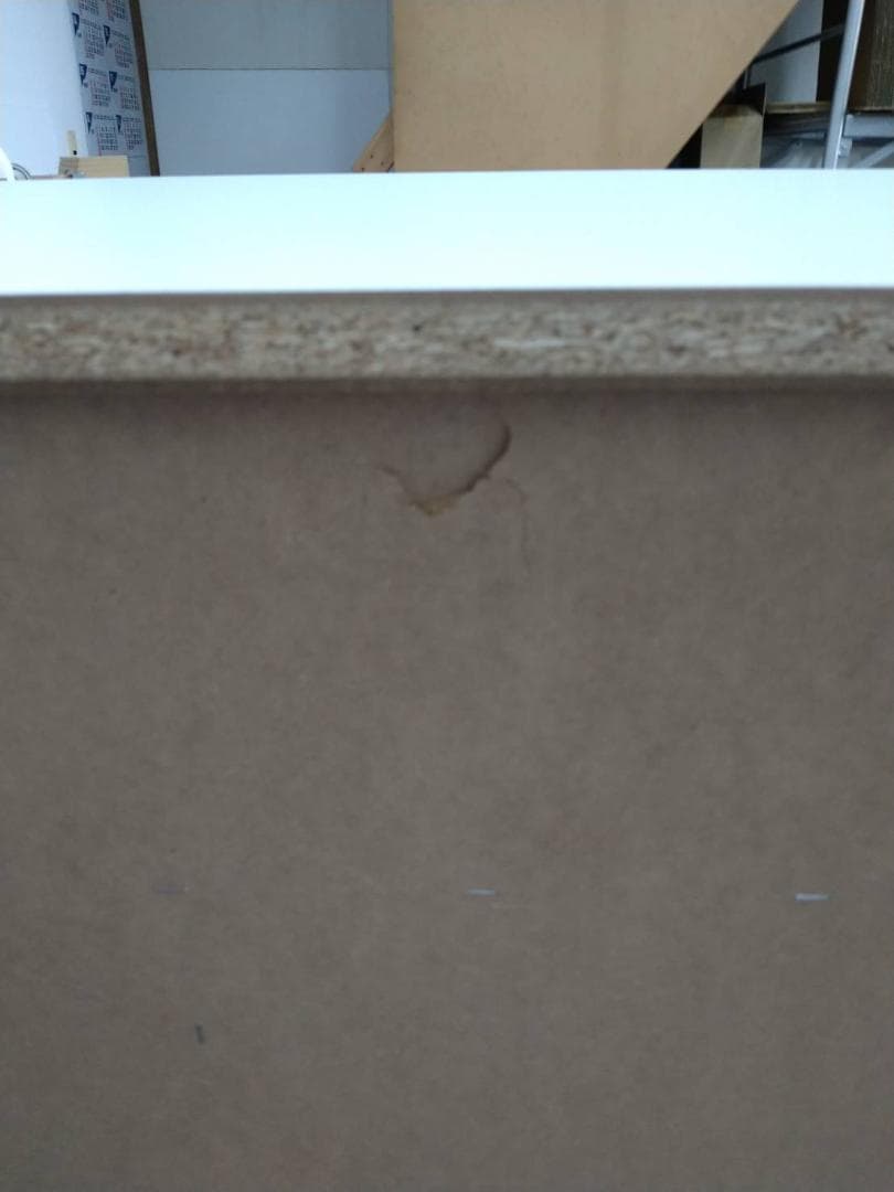 7058 シンプルキャビネット幅90 ホワイト