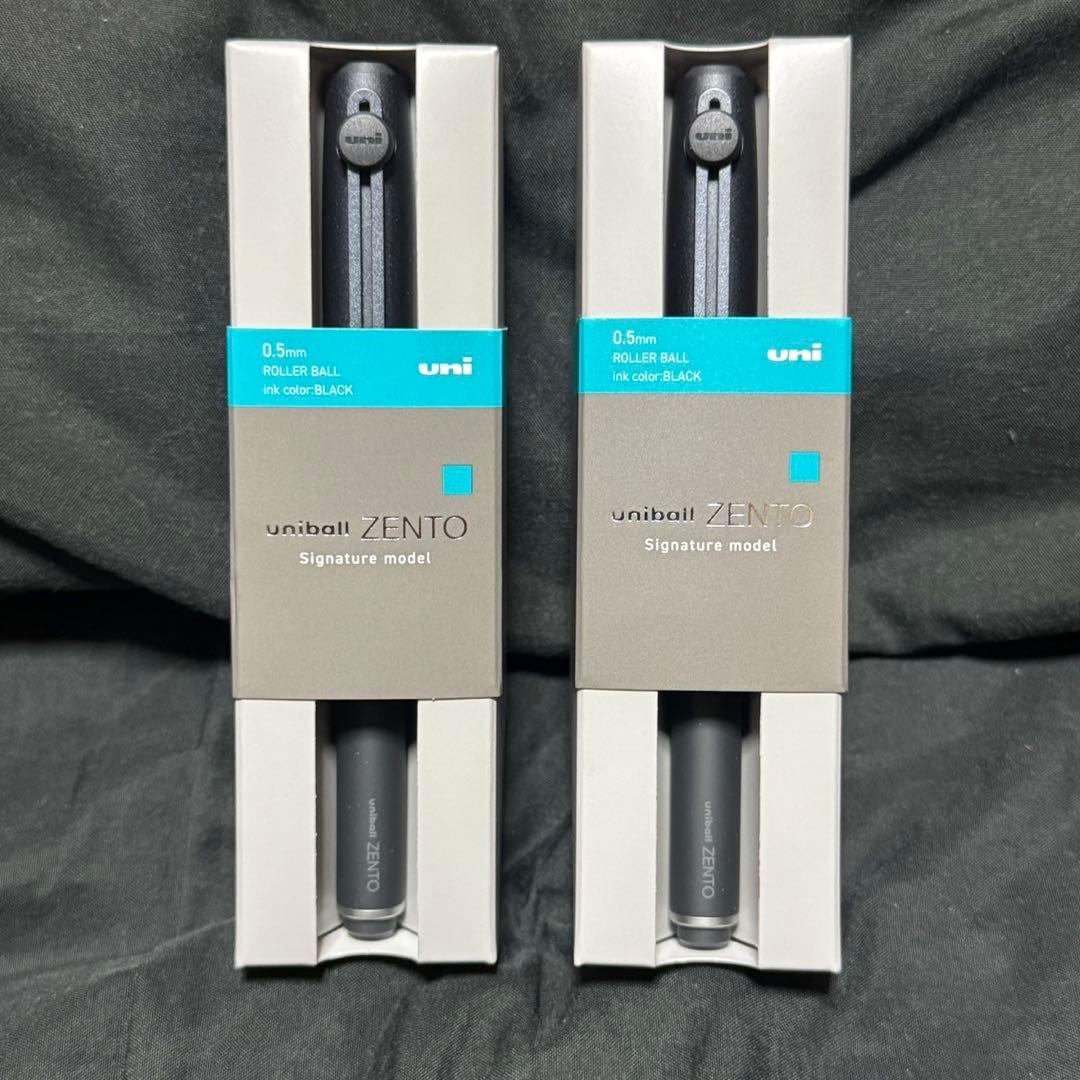 ユニボールゼント uniball ZENTO シグニチャーモデル　0.5mm　黒