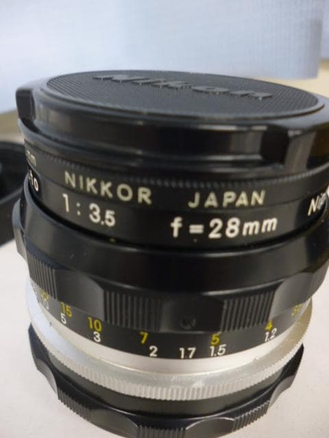 NIKKOR-AUTO 28mmF3.5Fマウント　値下、値引不可