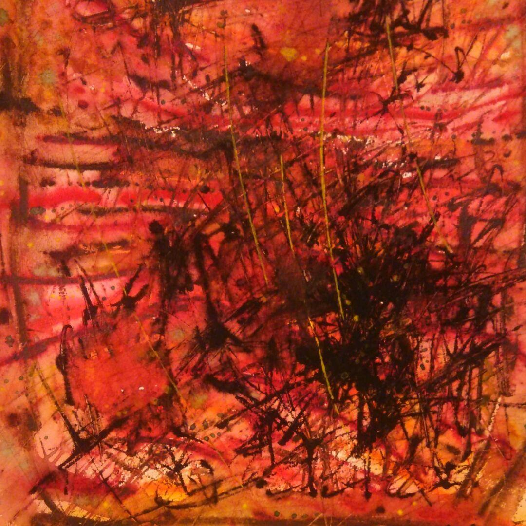 水彩画　印象　No.7 F8号