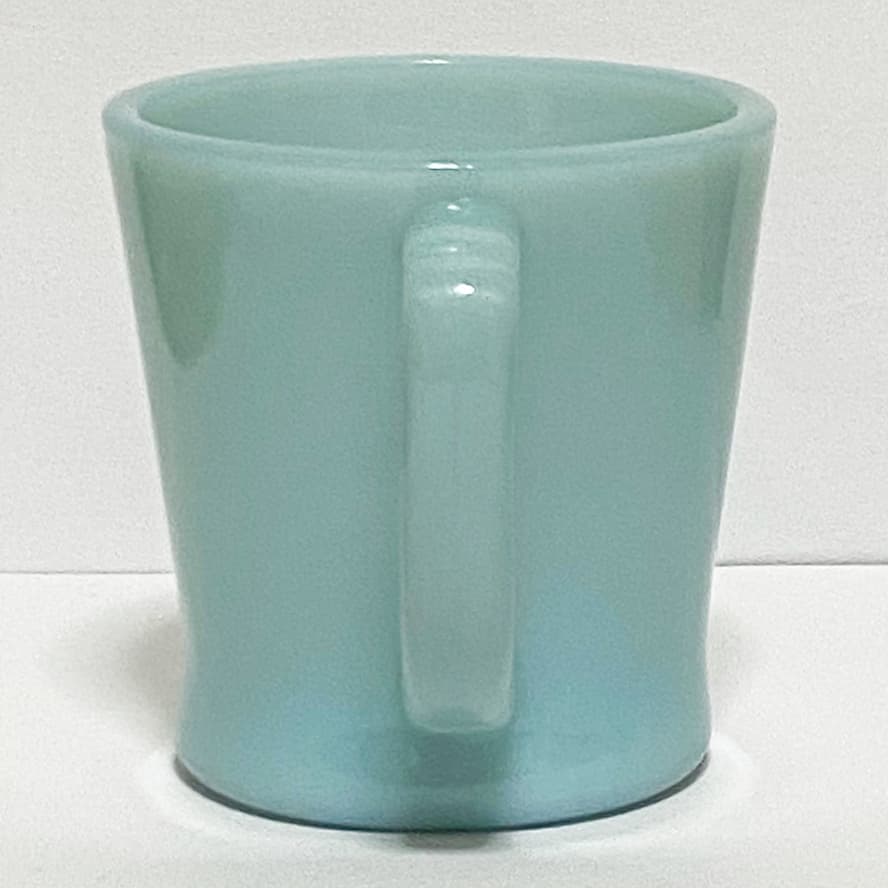 fire king D ハンドル マグ ターコイズブルー １点　＃004