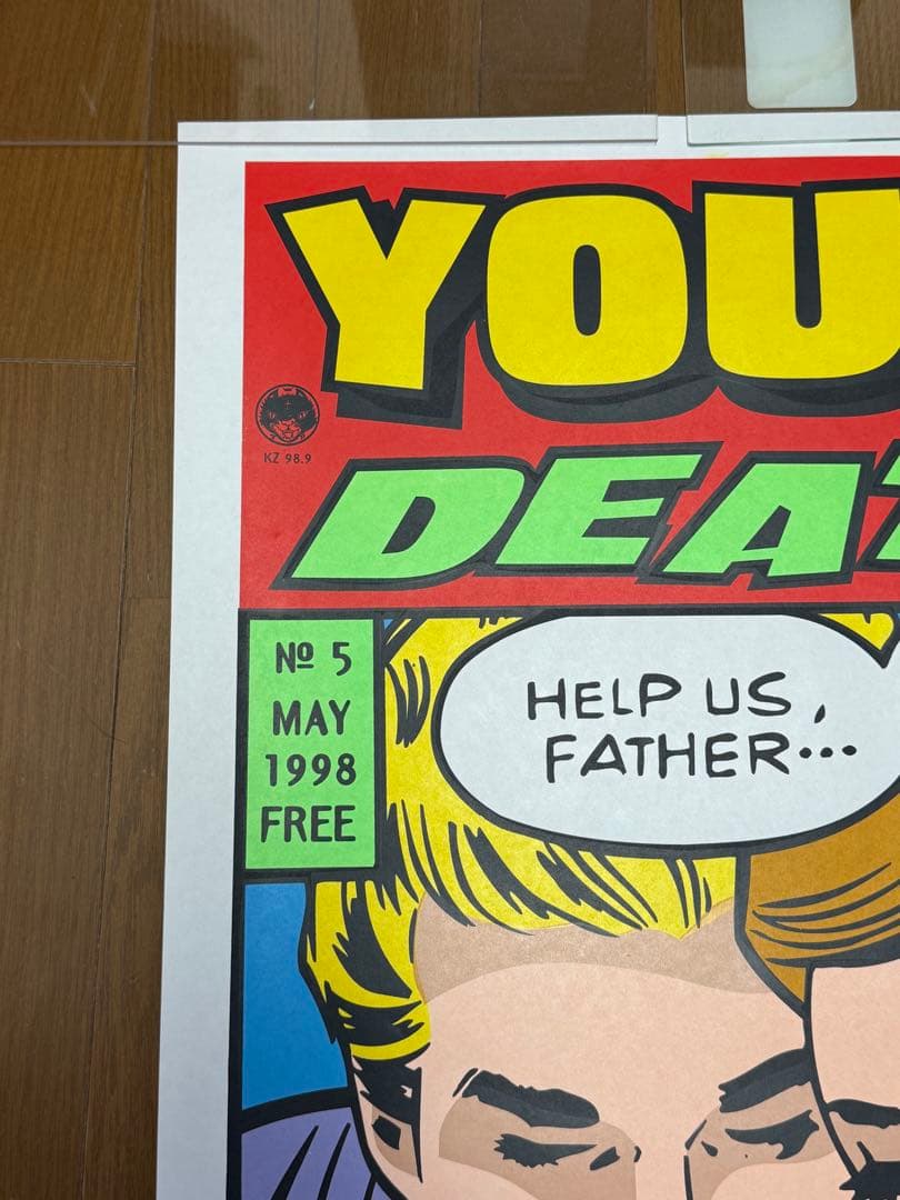 FRANK KOZIK 98年 限定400ナンバリング☆シルクスクリーンポスター