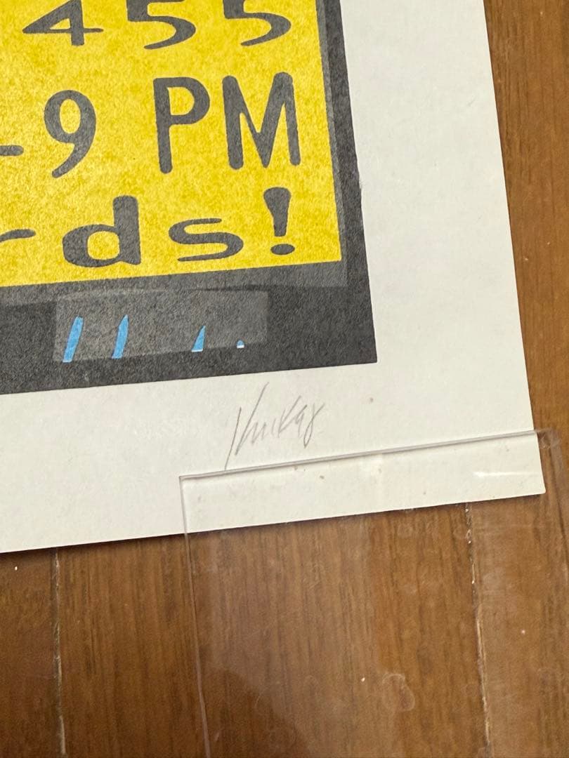 FRANK KOZIK 98年 限定400ナンバリング☆シルクスクリーンポスター