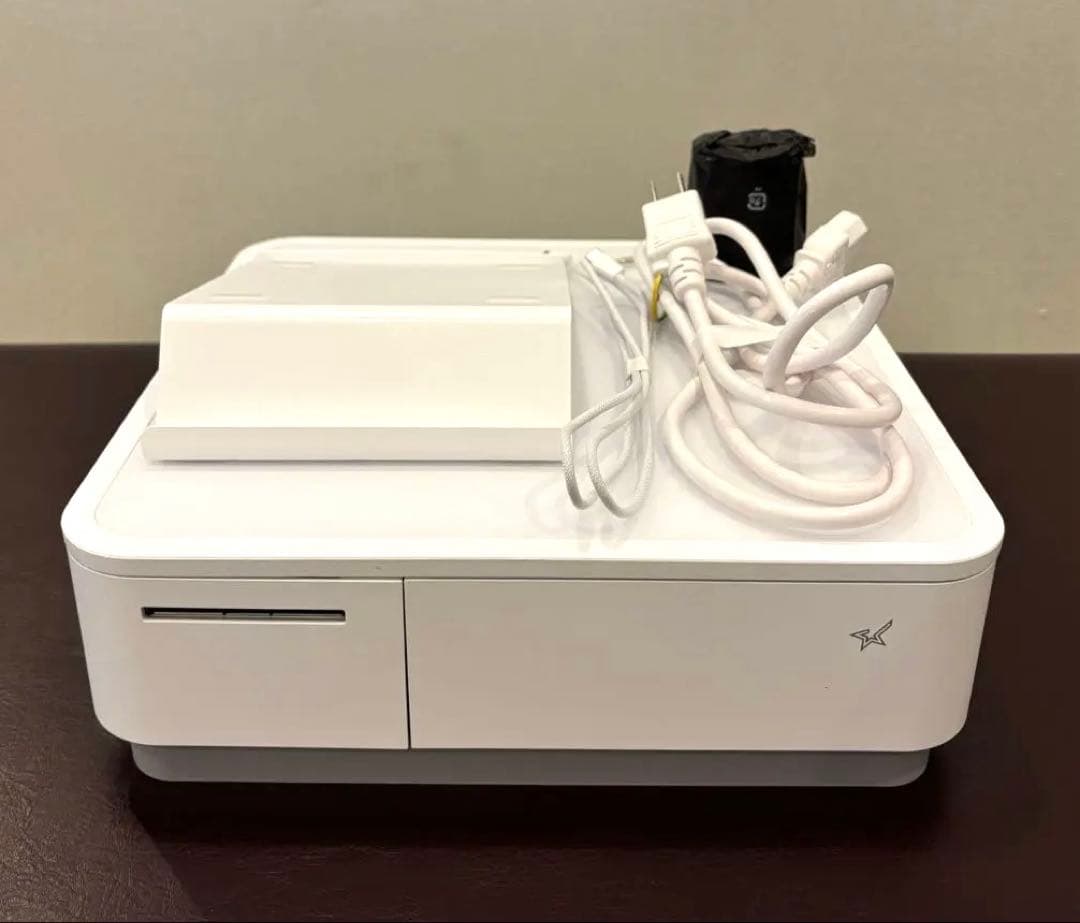 【美品】Square レジレシートプリンターー体型 エアレジ スマレジ対応