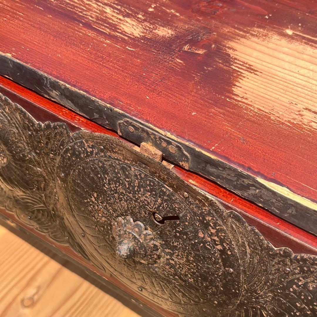 【アンティーク】昭和レトロ 時代箪笥 仙台箪笥 和簞笥 和風キャビネット 古民家