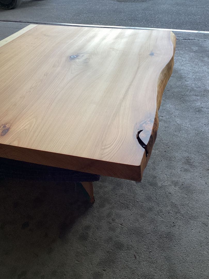 RUM　　日光杉　一枚板テーブル　塗装済　天板のみ　杉　　1-2