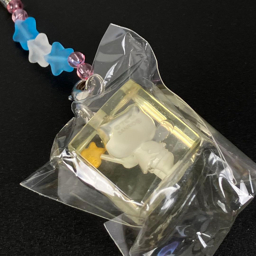 ご当地キティ ストラップ 北海道限定 函館 アクリル キューブ フェアリー