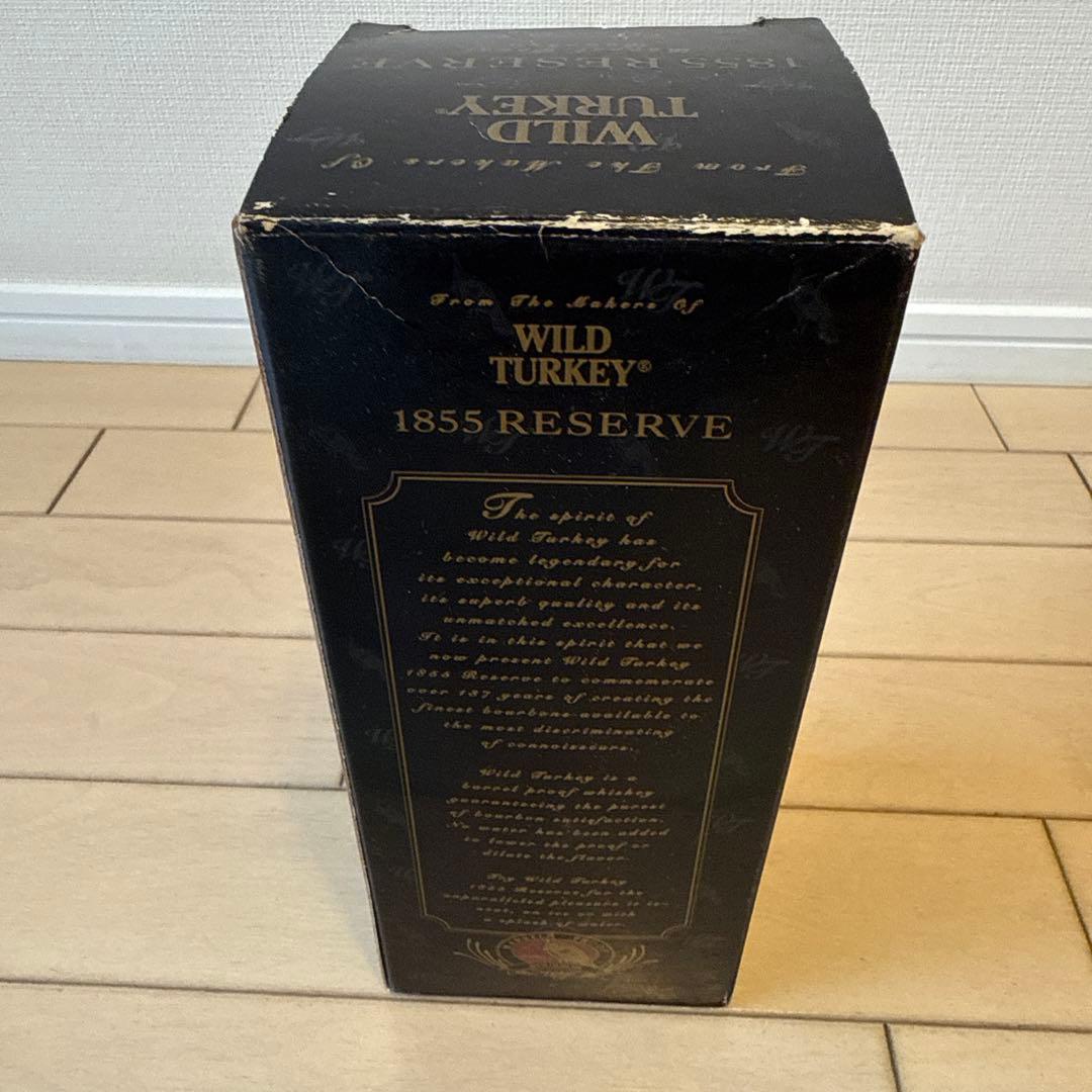 ワイルドターキー1855 リザーブ 750ml【新品未開封】