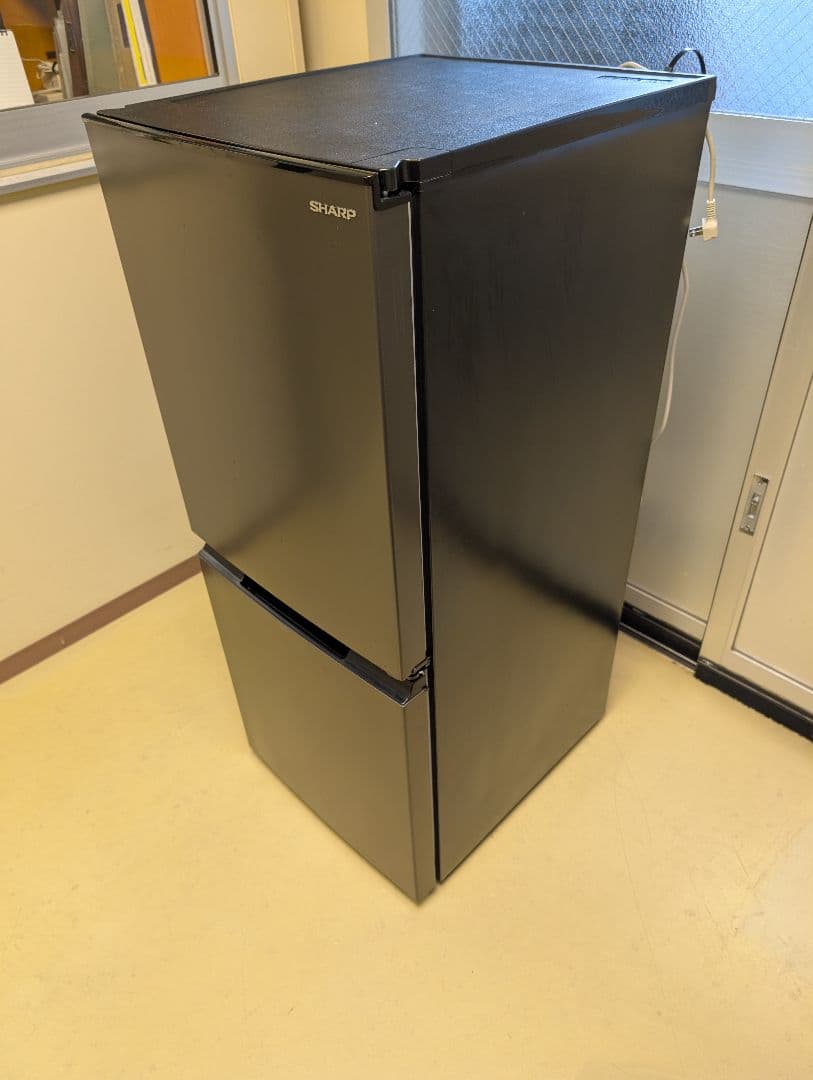 SHARP冷蔵冷凍庫SJ-D15P-Hマットダークグレー※一部地域配送設定無料