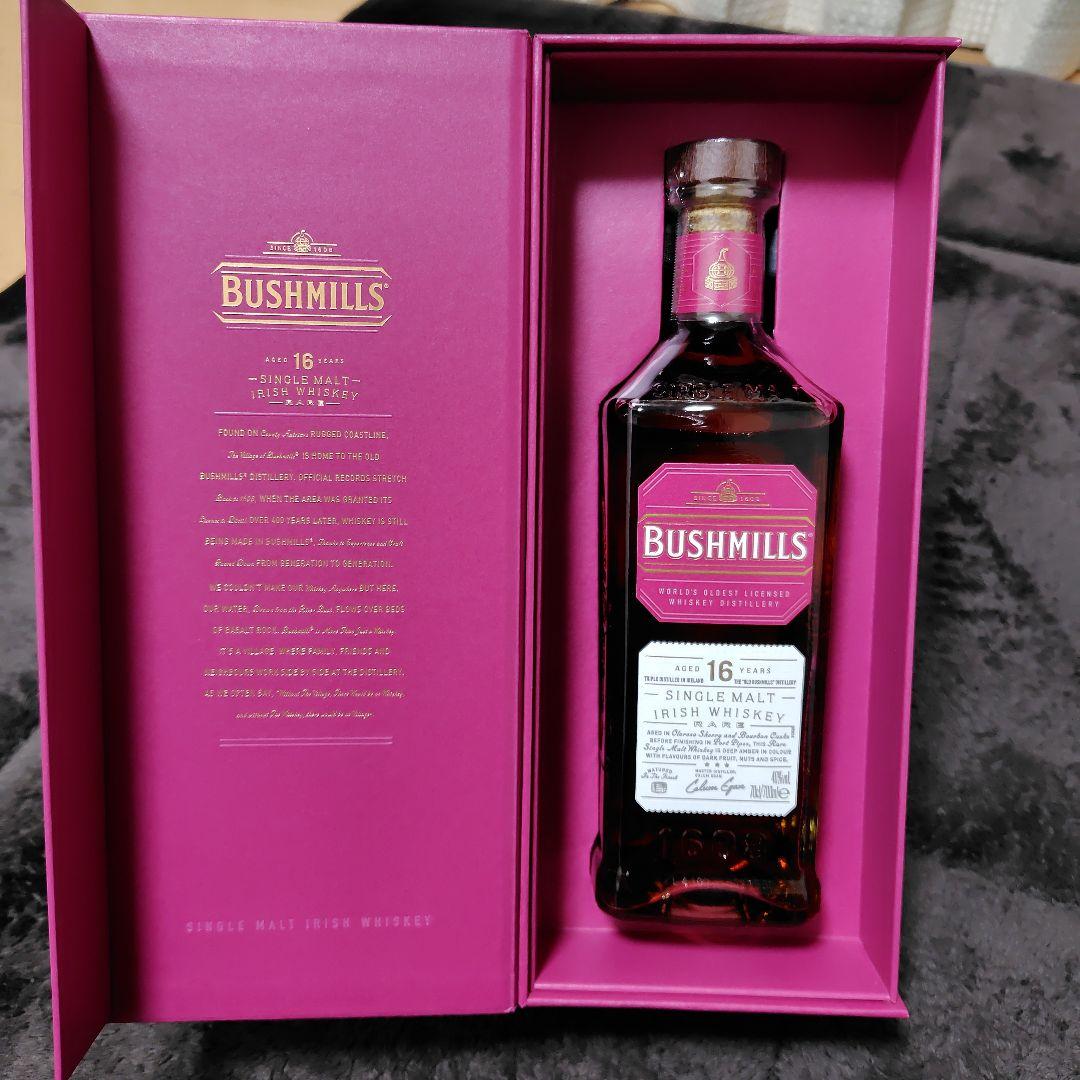 【新品】Bushmills 16年 シングルモルトウイスキー 700ml