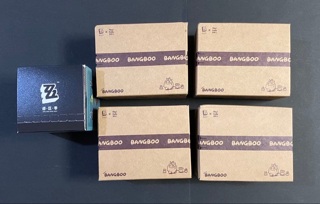 ゼンゼロ　ボンプ　トレーディング　フィギュア　5点セット