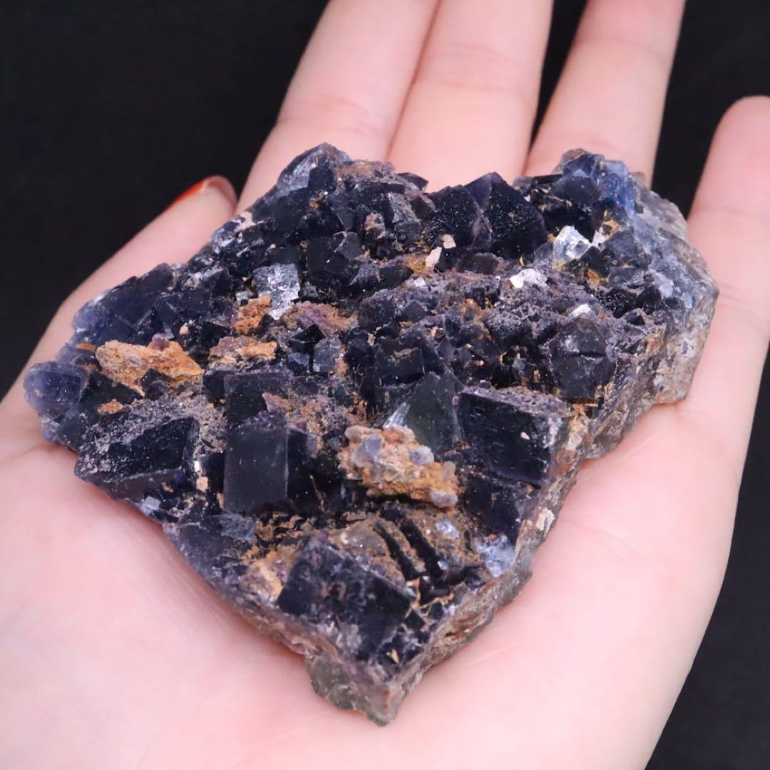 蛍石 ニューメキシコ産 フローライト 原石 156g FL316　鉱物　天然石