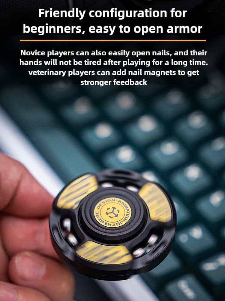 JuzhEDC RADIATION ジルコニウム フィジェットトイ