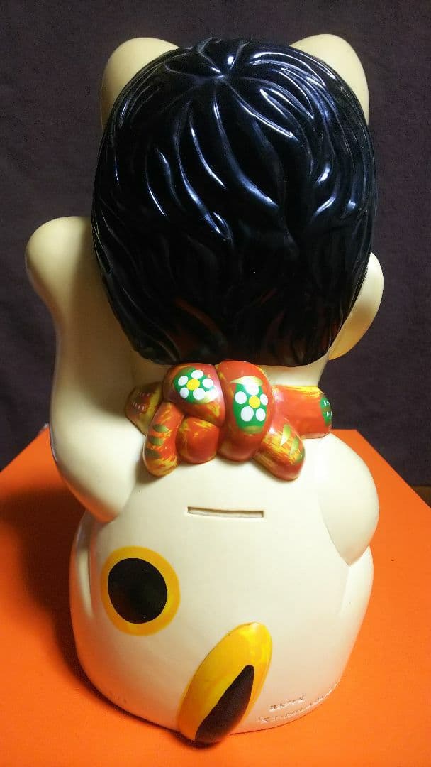 【非売品】超レア② 天才たけしの元気が出るテレビ  貯金箱 特大 招き猫