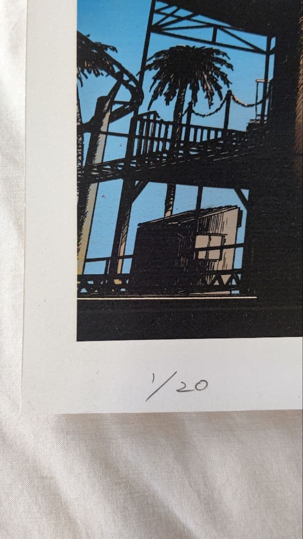 レア 藤原カムイ ウルトラマン シルクスクリーンポスター サイン入り