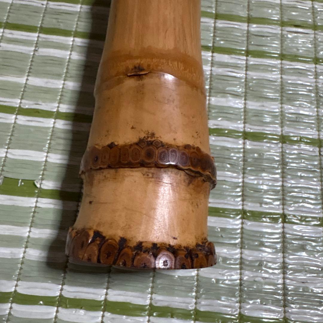 尺八 一朝 在銘 5穴 約55cm 2印 シャクハチ　楽器　笛