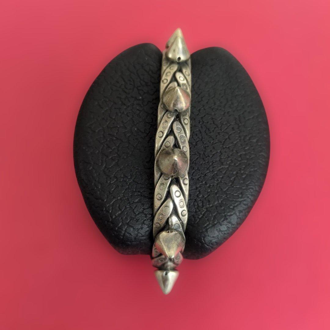 ⚫️ gundaスパイク付きシルバー製 THORN BANGLEソーン バングル