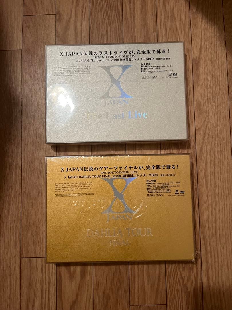 X JAPAN The Last Live&DAHLIA TOUR DVDセット