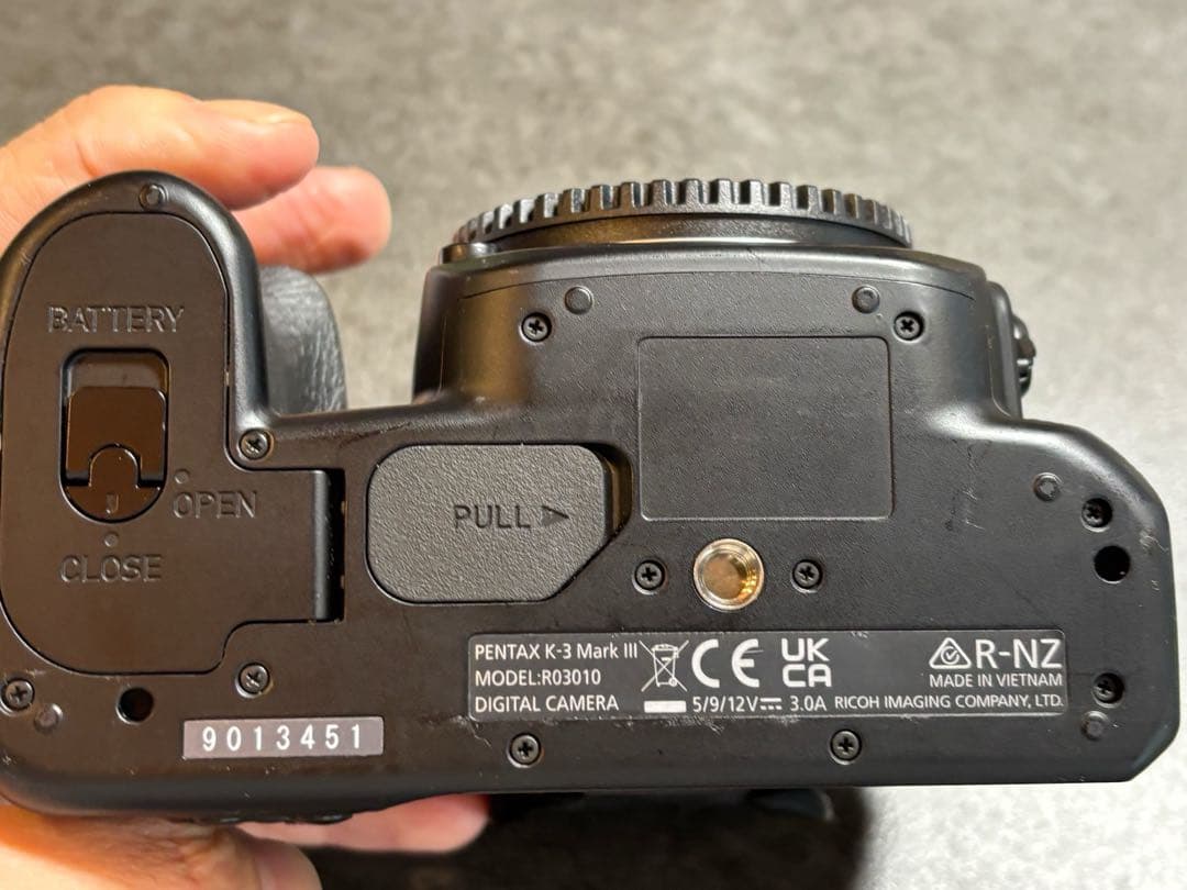 K-3MarkⅢ Monochrome MatteBlack edition