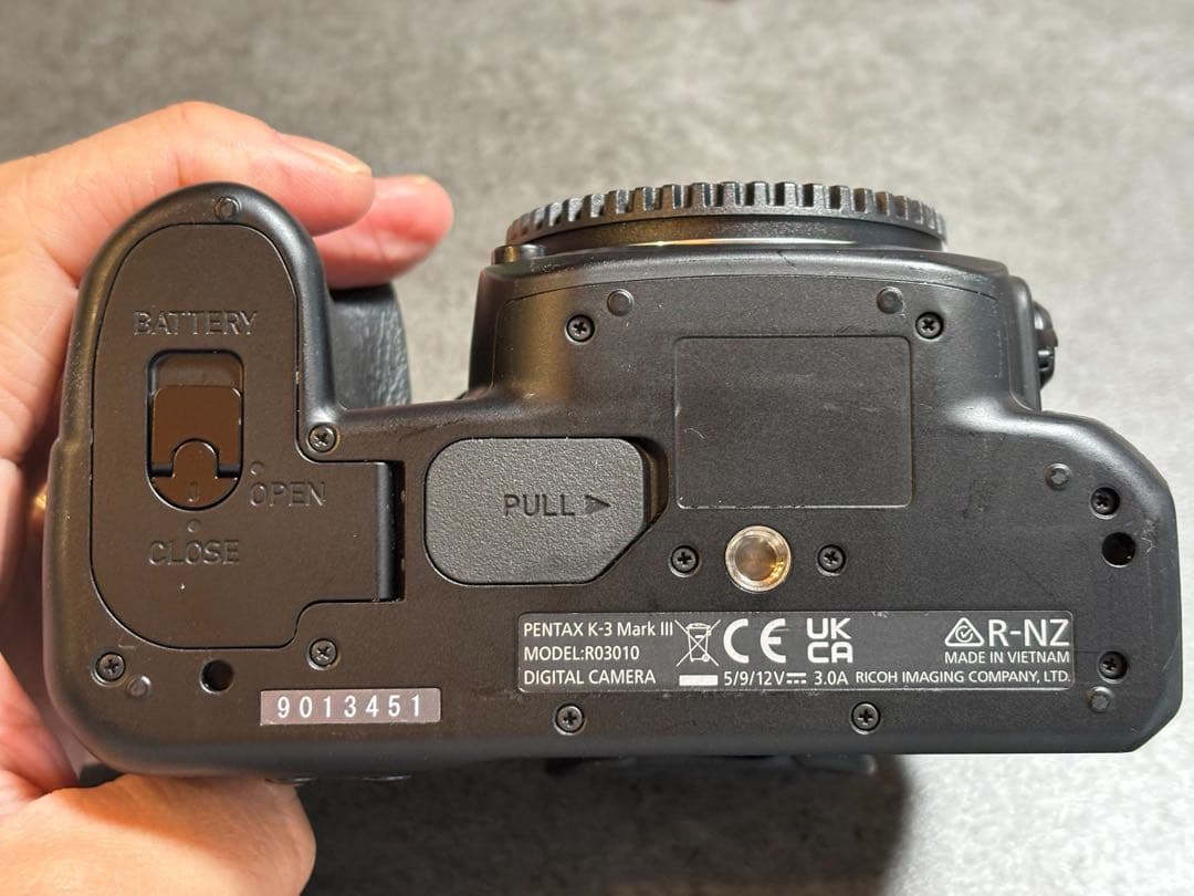 K-3MarkⅢ Monochrome MatteBlack edition