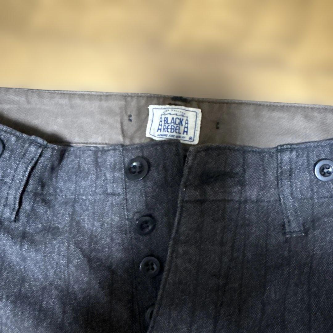 ルードギャラリーブラックレーベル チノパン&サスペンダー