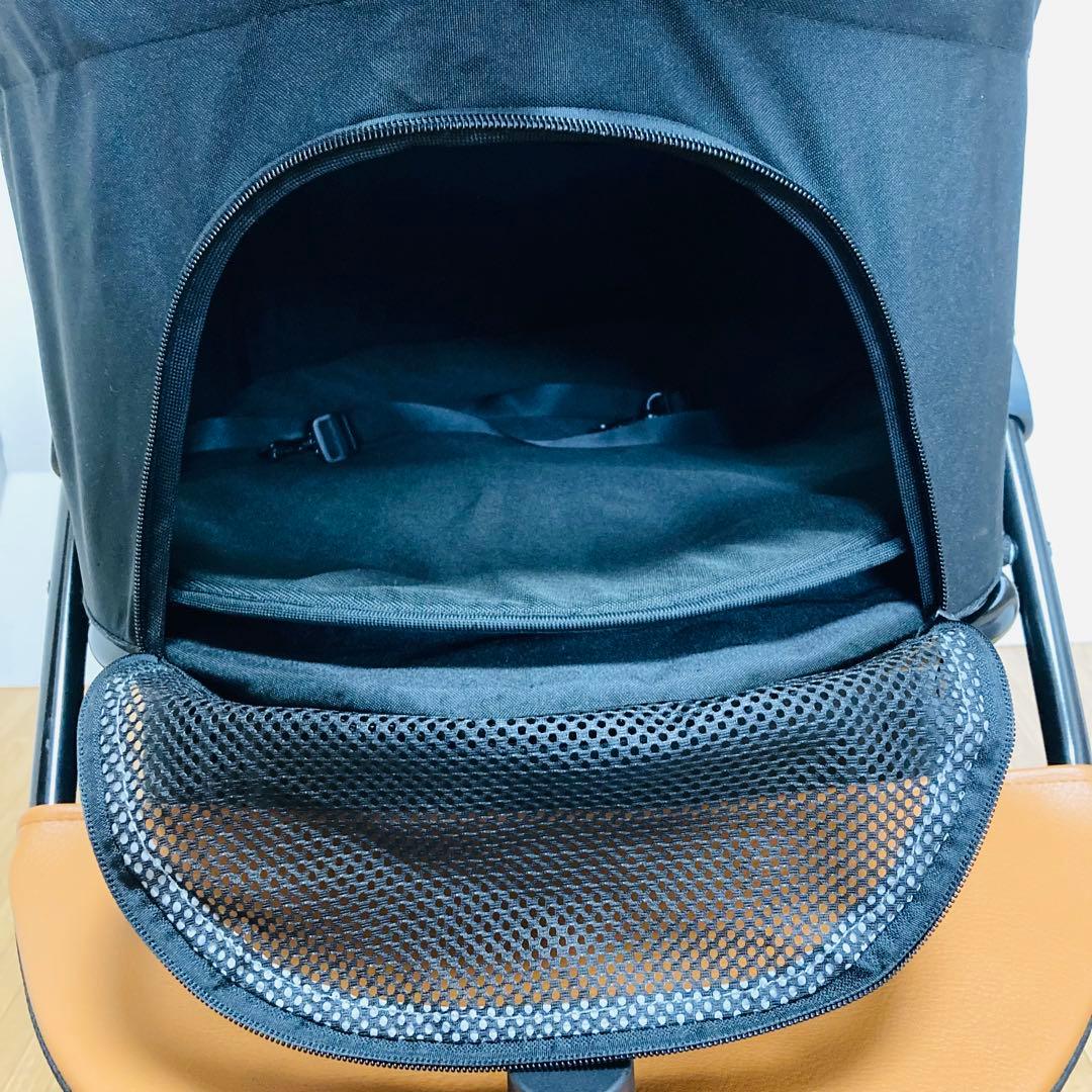 【美品】MEGANEKO ペットカート　3輪　コンパクト　分離式　折りたたみ